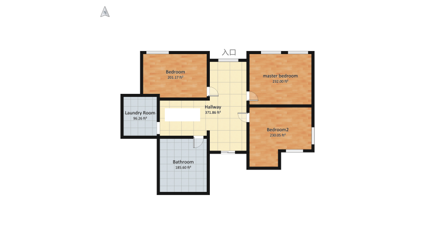 Family House (Two-floor) floor plan 259.4