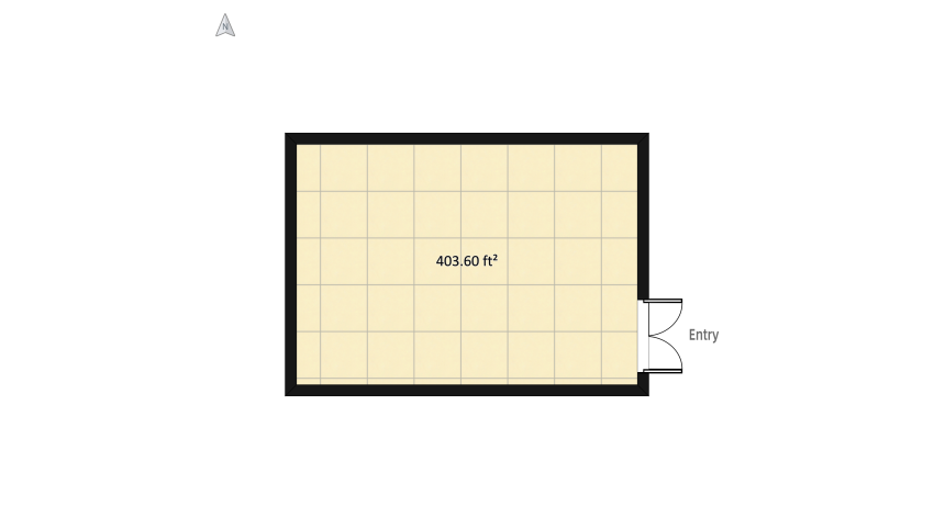  Small Metropolitan Bedroom floor plan 40.54