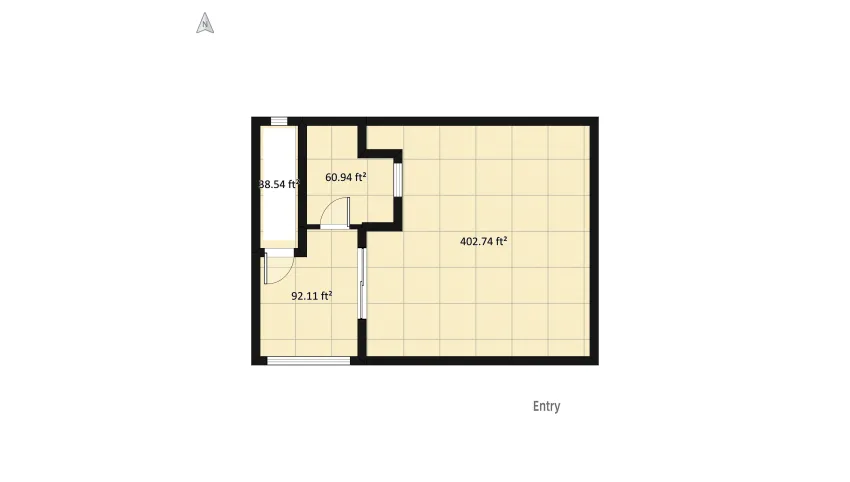Pink House floor plan 124.64