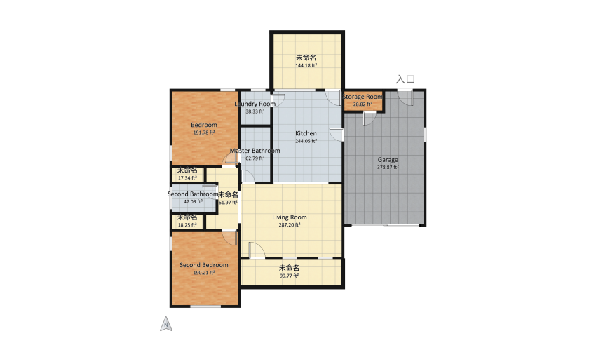 Tiny Teacher House floor plan 168.21