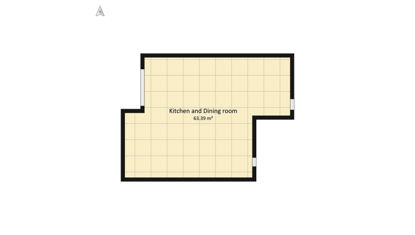 #KitchenContest floor plan 67.7
