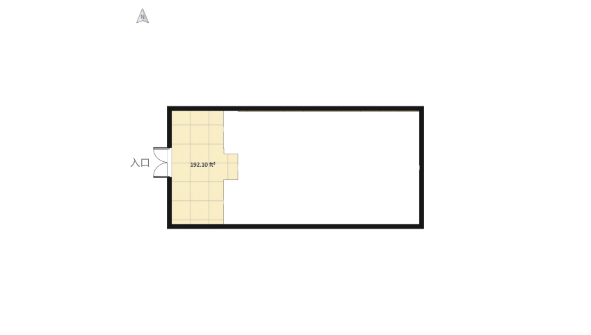 Stand-up Club floor plan 266.53