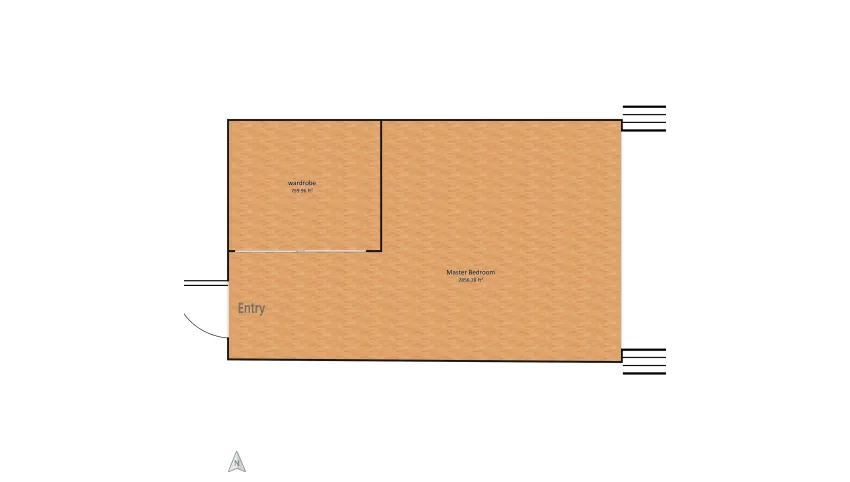 pink bedroom floor plan 1392.99