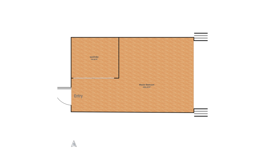pink bedroom floor plan 1392.99