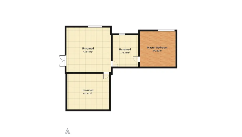 My first House Ever floor plan 110.69