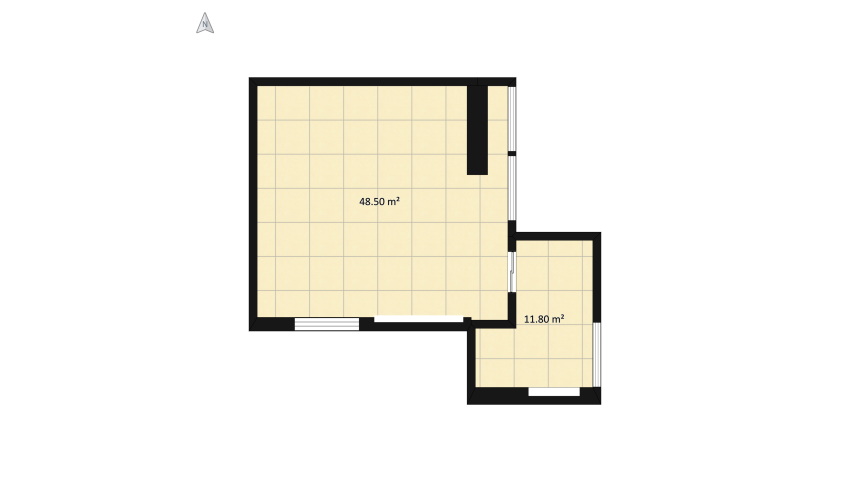 Indusrtial Loft floor plan 139.99