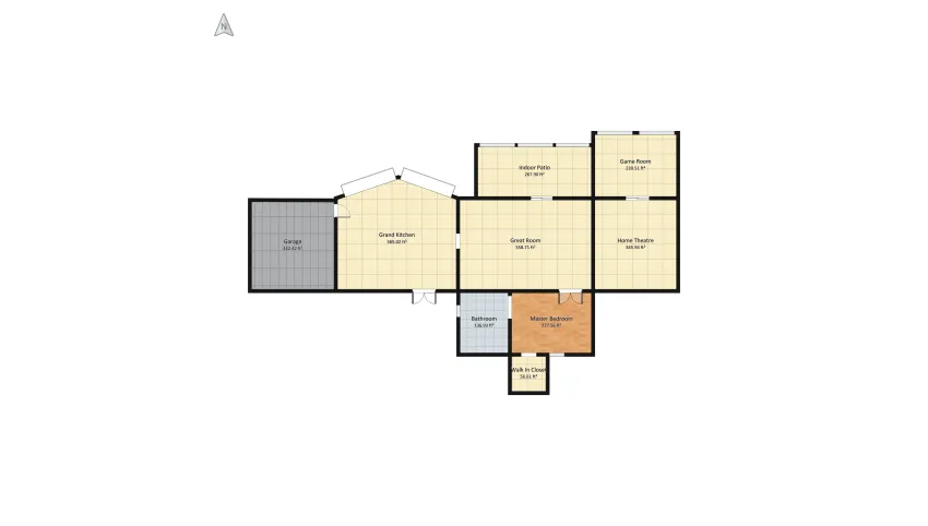 Rustic Relaxation M1 floor plan 277.41