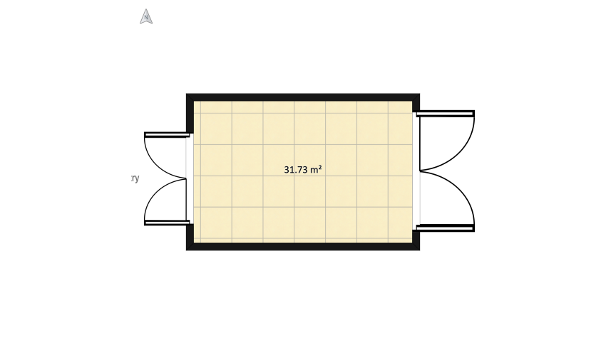 Sala Indústrial floor plan 34.56