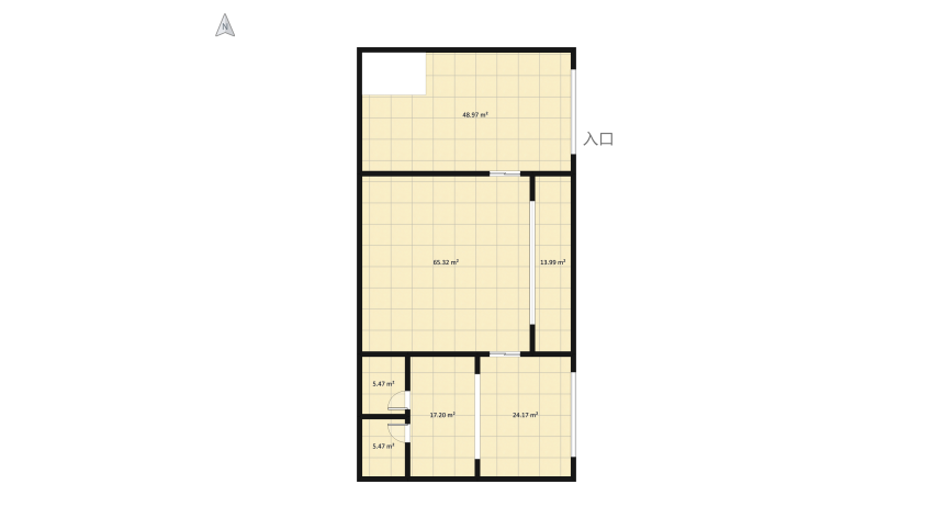 #MiniLoftContest - Minimalism floor plan 1165.58