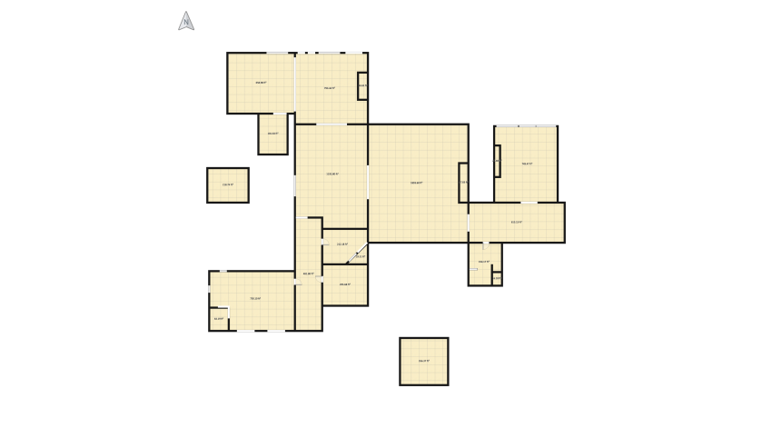 rustic house floor plan 876.81