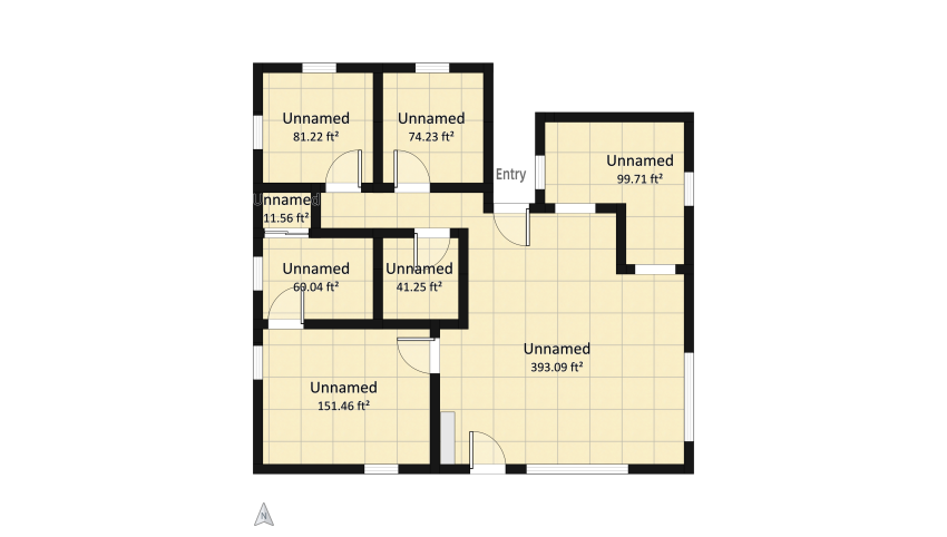 Dream Home floor plan 84.79