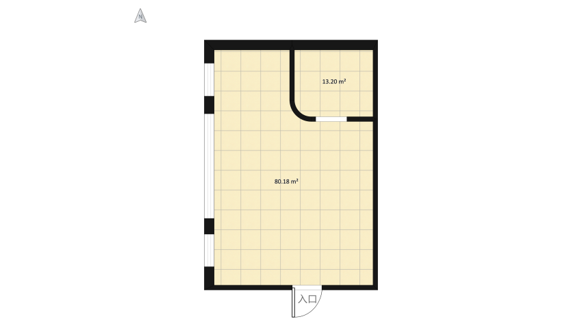 Cozy and Warm Master Bedroom floor plan 102.6