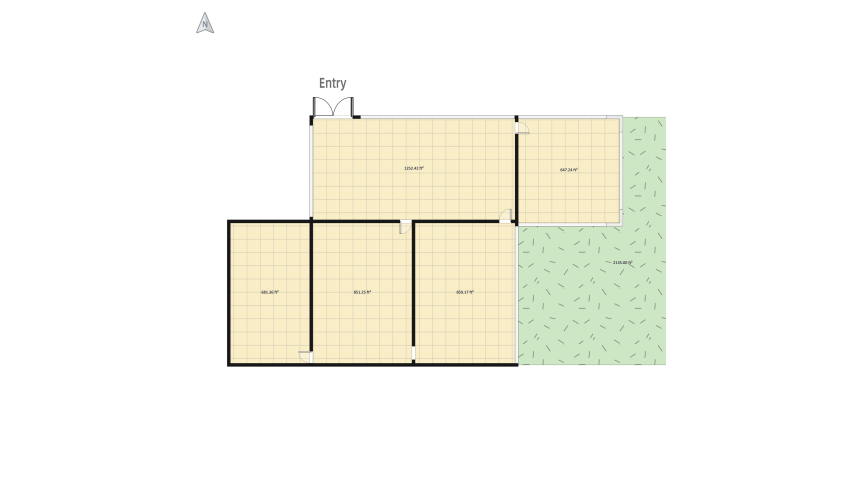 Modern House floor plan 619.2