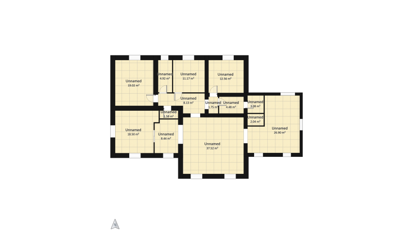 A.CINQUE  floor plan 160.08