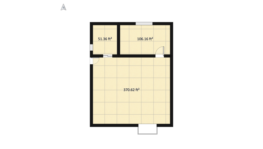 小さなアパート floor plan 54.68