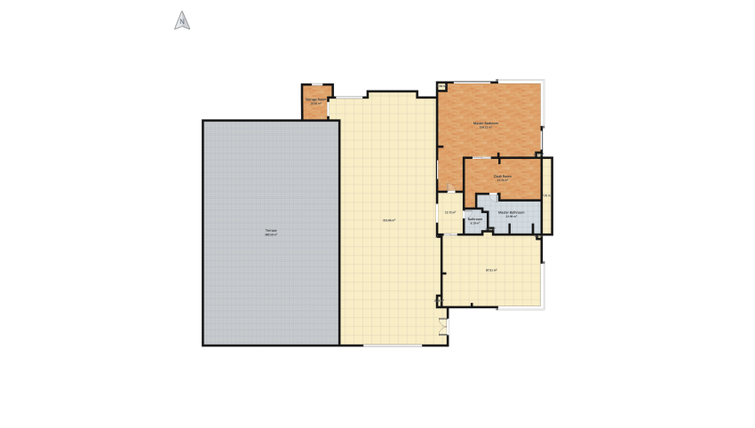 Eclectic House floor plan 1031.33