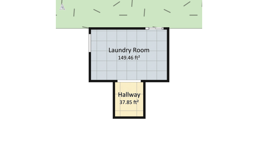 Chic Laundry Room floor plan 22.12