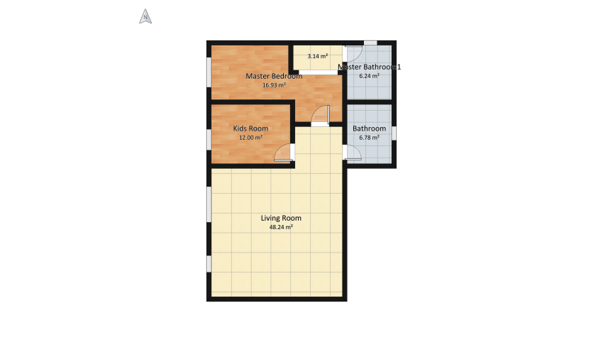 HOME floor plan 104.91