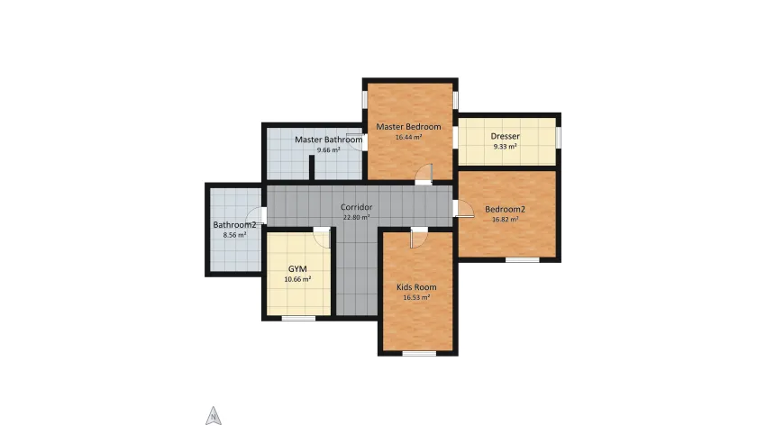 Villa Henson floor plan 237.18