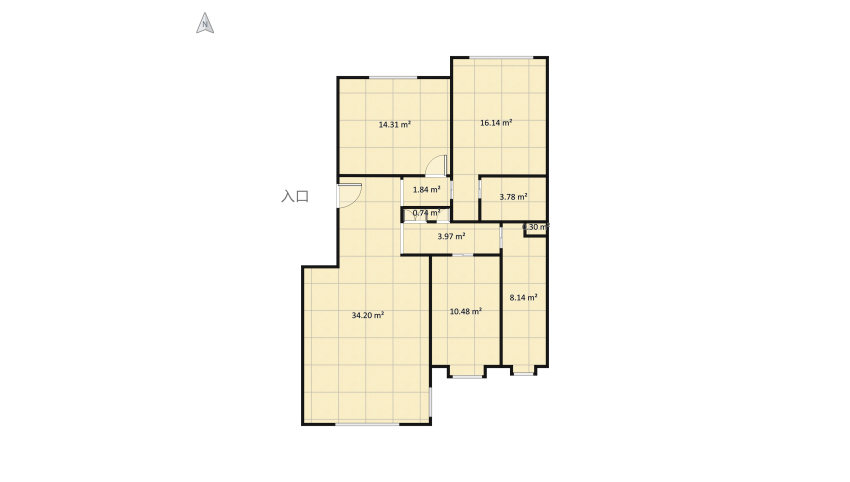 Casa privata floor plan 99.94