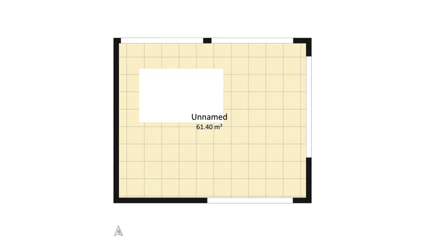 Sunken Space floor plan 122.81