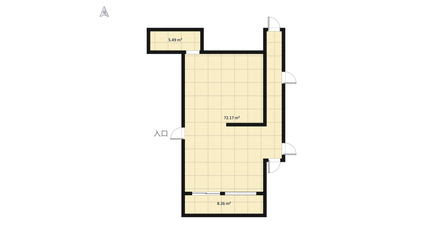 Mr. Sultan - Livingroom floor plan 96.15
