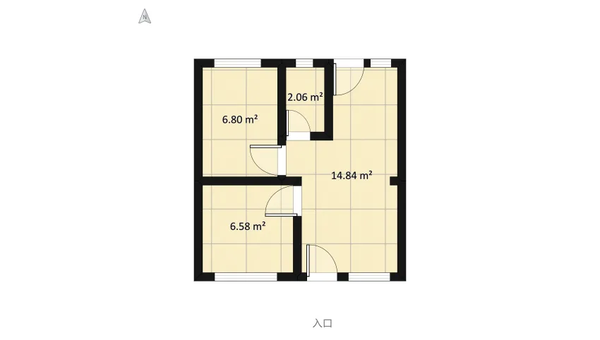 Apartamento floor plan 35.98