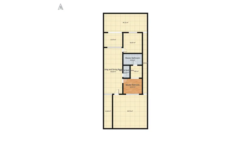 Altabrisa - Cuartos derecha floor plan 224.11