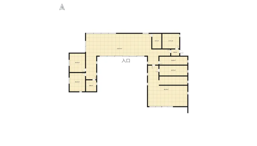 the modern house floor plan 4133.49
