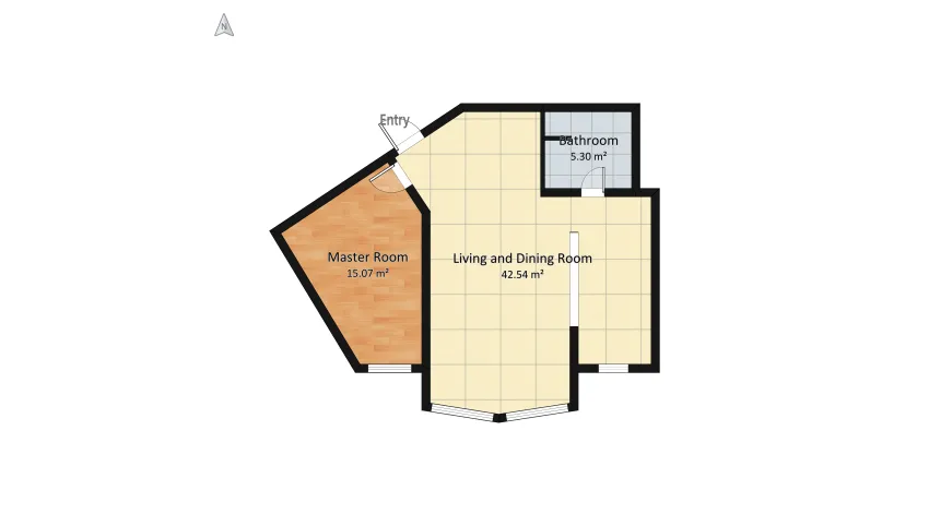 Room 3 - Honeycomb Element floor plan 70.35