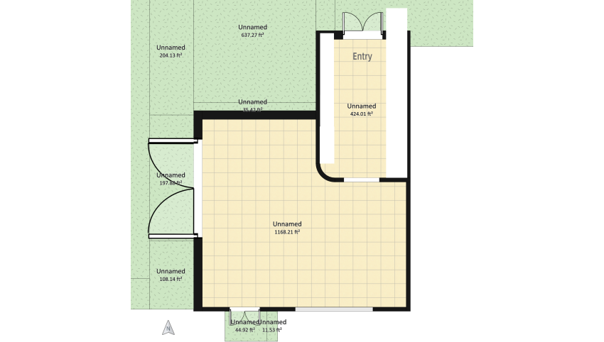 Chloes's Corner  floor plan 1701.67