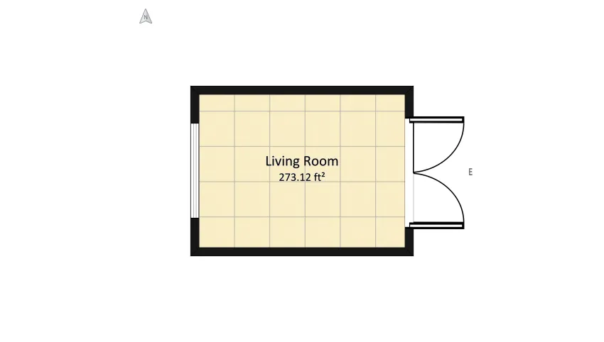 Living Room in stile Cozy Wasabi  floor plan 27.88