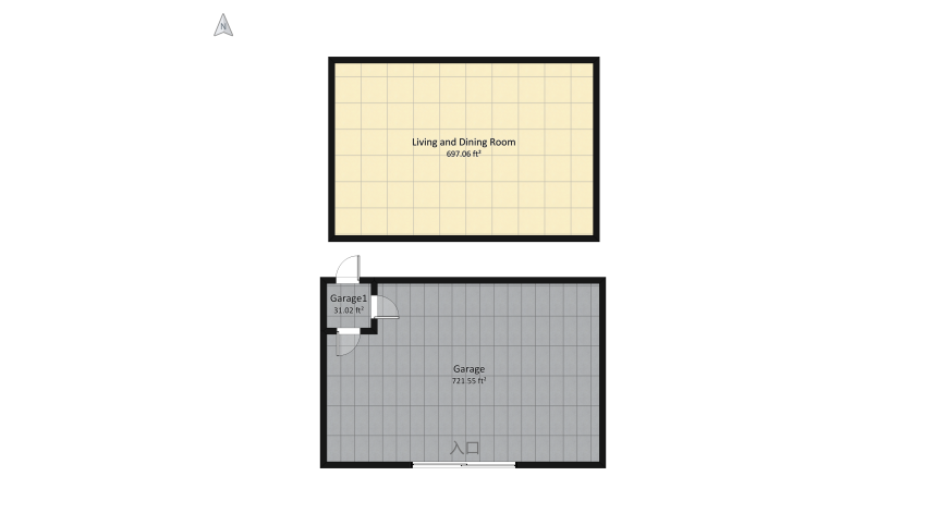 Luxury Garage floor plan 143.74