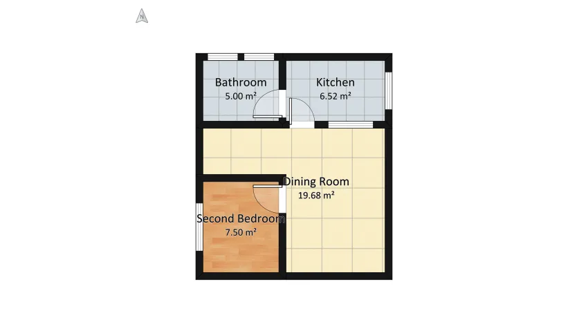 Koong's House floor plan 90.36