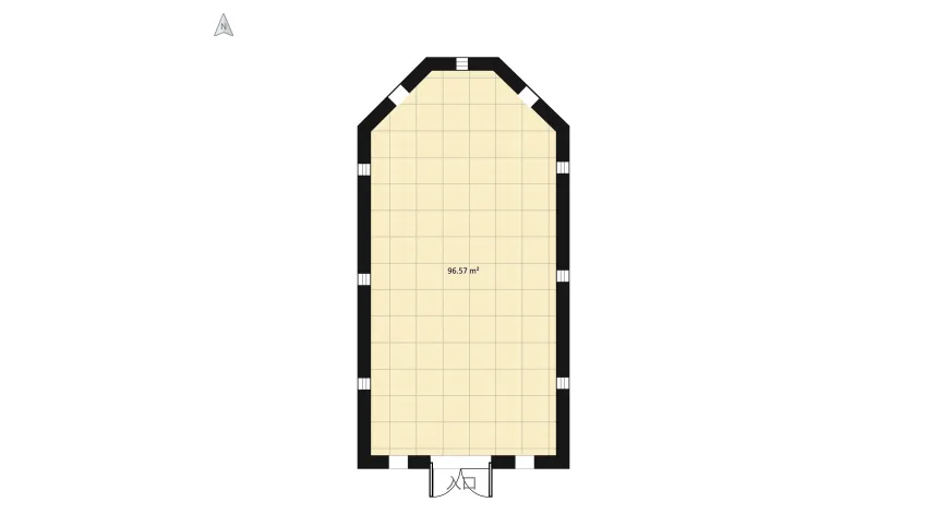 Chapelle renovée-Vitraux floor plan 137.63
