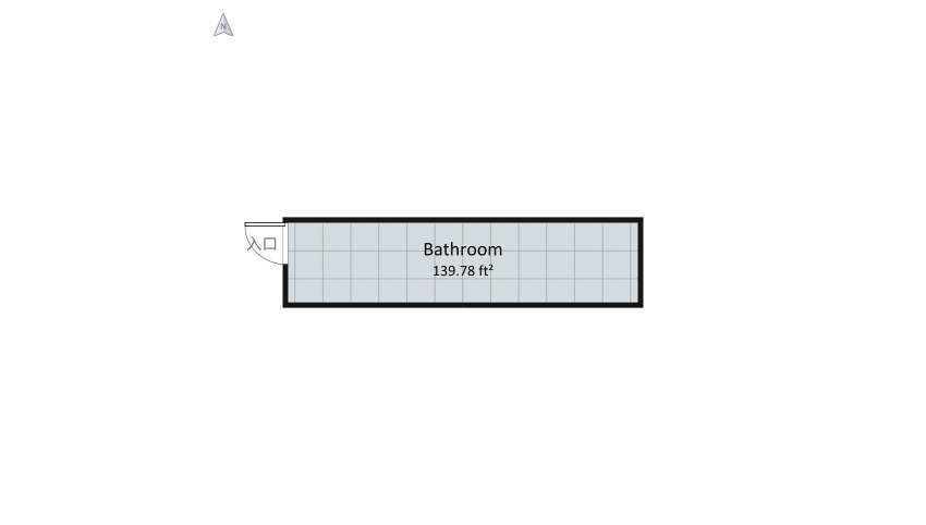 Masjid Bathroom floor plan 13.94