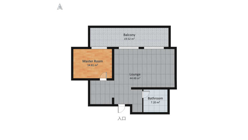 MagentHouse floor plan 96.2