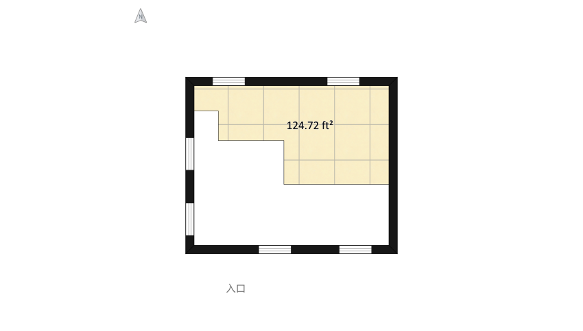 #MiniLoftContest (Bedroom Design) floor plan 39.78