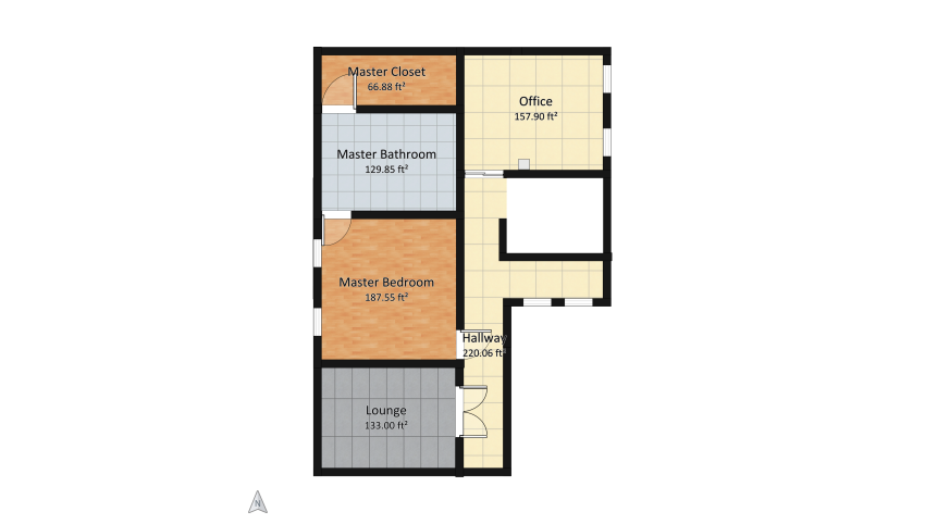 Tiny Home floor plan 169.46
