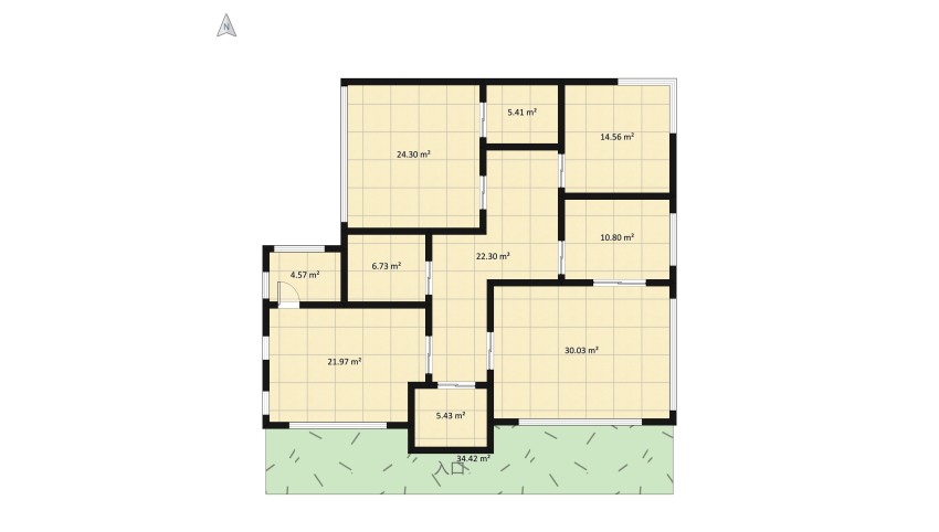 cottage floor plan 199.5