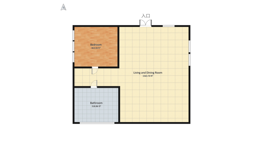 Boho-themed-house floor plan 221.28