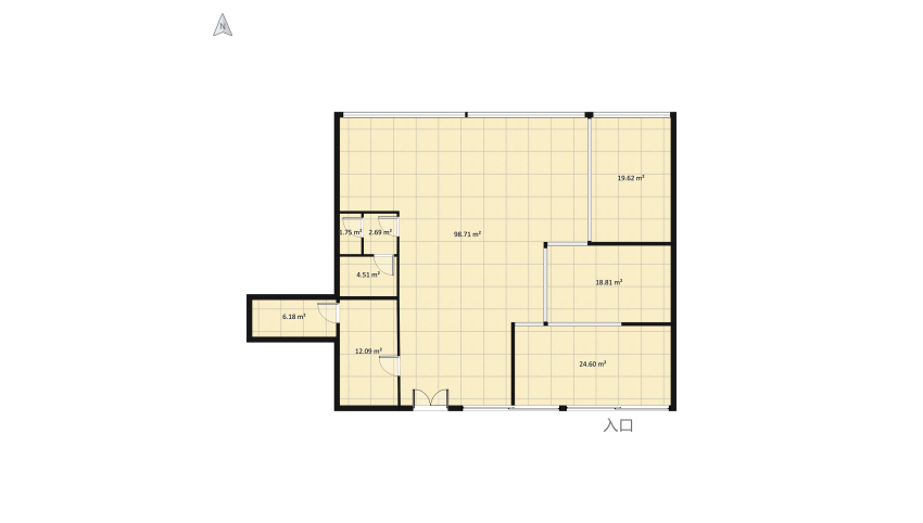 Ocra layout 2 floor plan 202.54