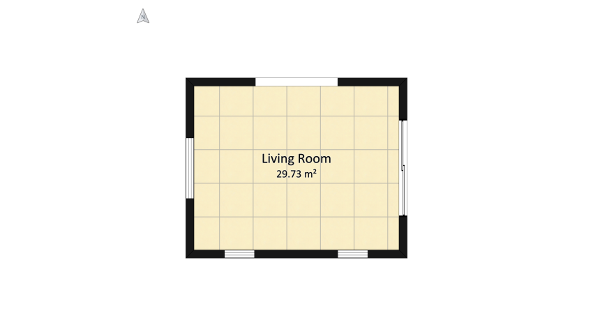 Living Room Project floor plan 32.43