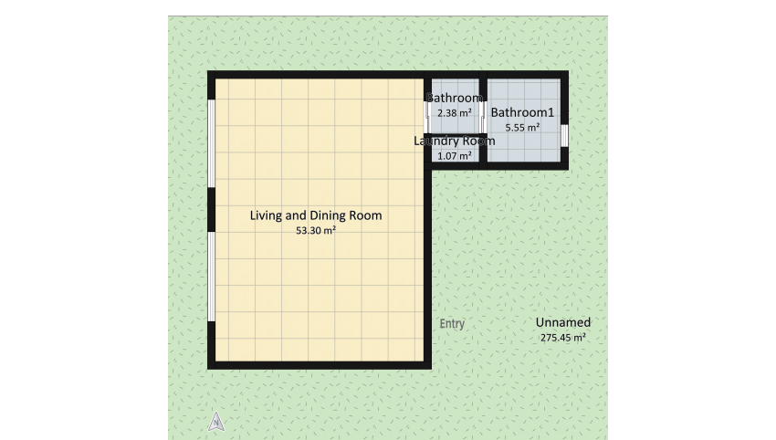 Loft floor plan 399.55