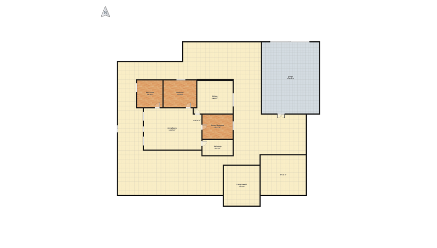 Villa 1 floor plan 1816.83