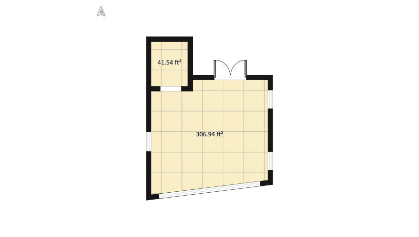 Abby's room floor plan 36.06