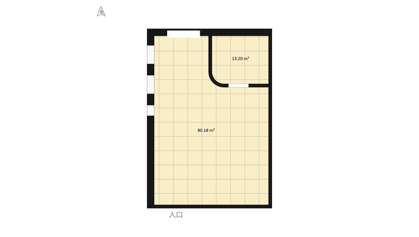#EmptyRoomContest-Moody studio apartment floor plan 102.6