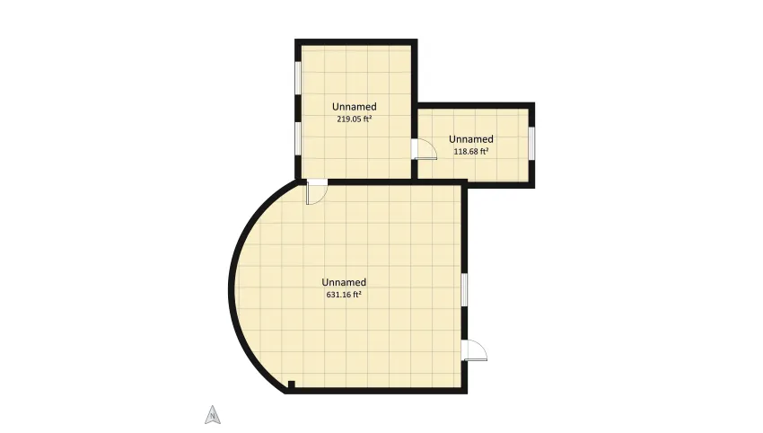 Luxury Open Kitchen floor plan 78.99