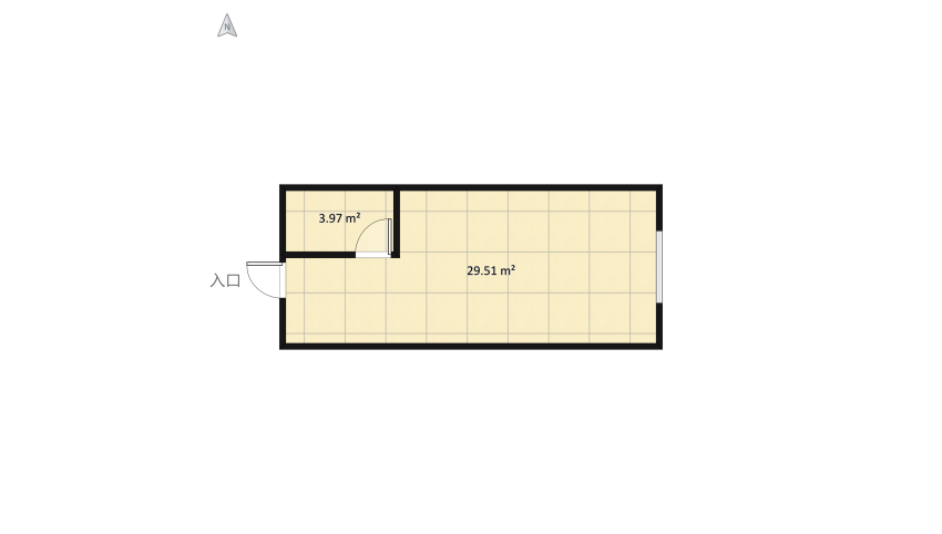 Video Apartment floor plan 36.08