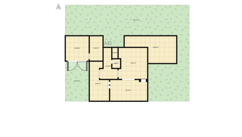 K&K Dutch Home  floor plan 839.32